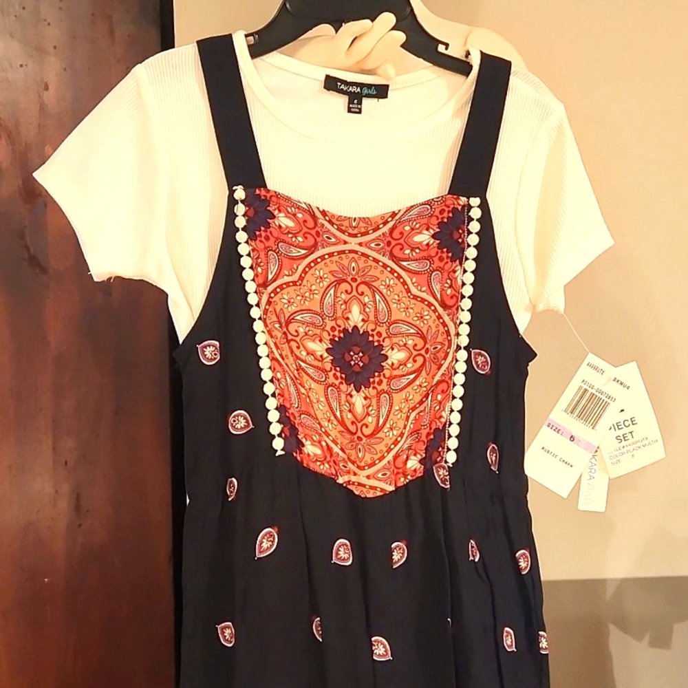 NEW GIRLS, TAKARA GIRLS, RUSTIC CHARM. 2PC OUTFIT SIZE 6.